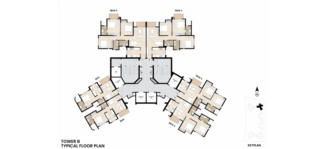 Shraddha park borivali east floor plan one