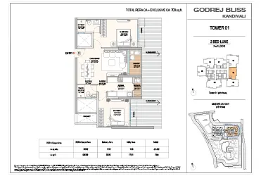 Godrej bliss floor plan two