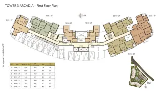 godrej reserve kandivali east floor master plan one