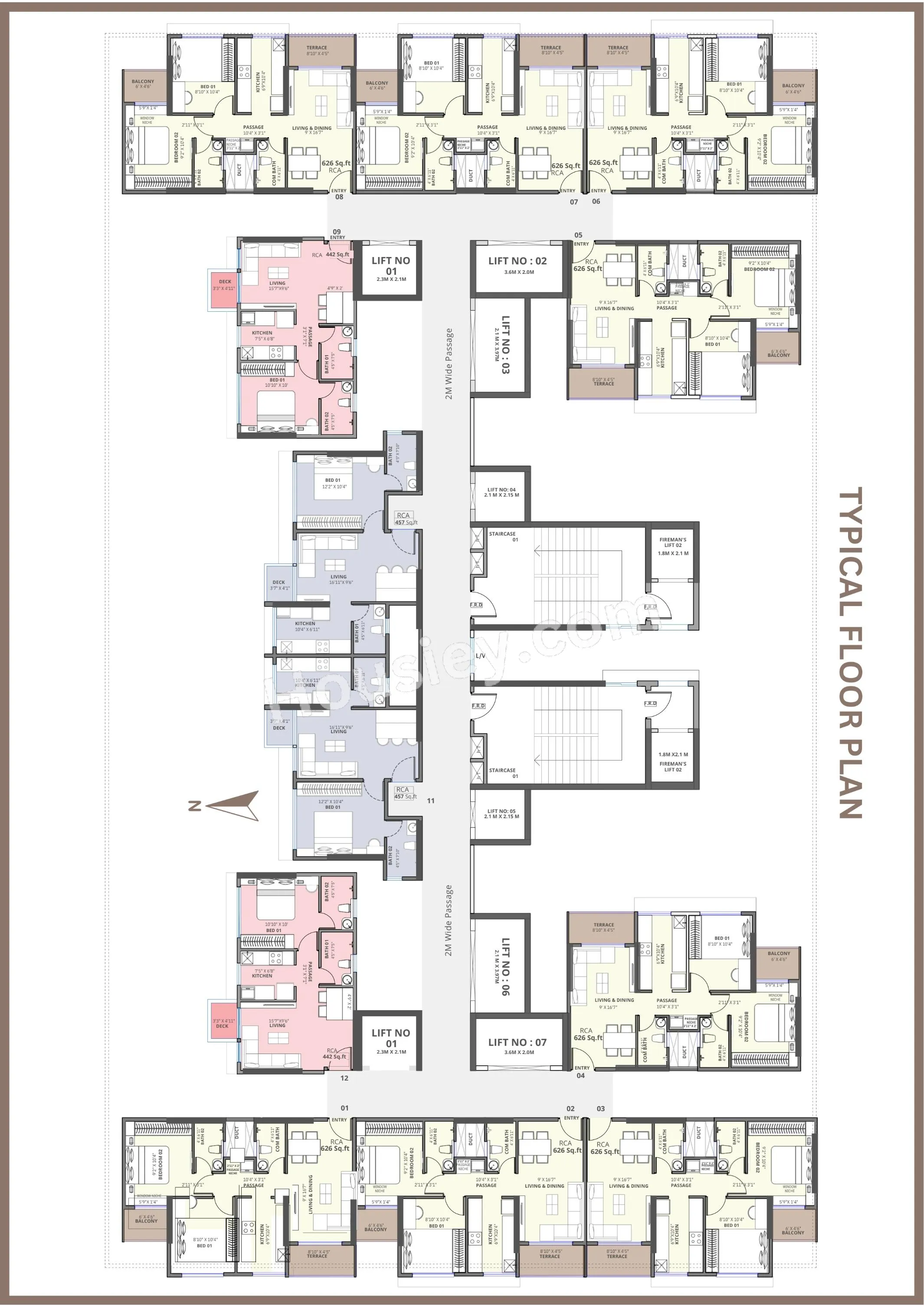 Shraddha pratham borivali east floor plan two